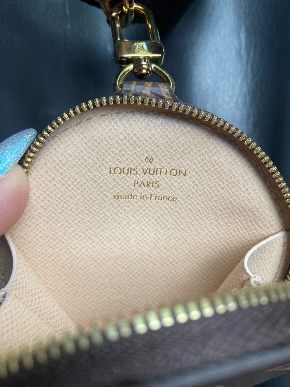 Louis Vuitton Brown Monogram Multi-Pochette with Olive Strap and Gold Hardware - Picture 15 of 15